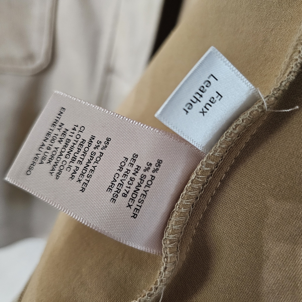 Philosophy Beige Shirt Jacket - Picture 3 of 5